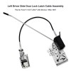 Gearzaar Front Left Driver Side Door Lock Latch W/Cable Rod