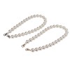 2Pcs Pearl Bead Bag Chain 60cm Workmanship Easily Install Detachable