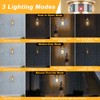 Large Motion Sensor Outdoor Wall Light 20" - Gold Dusk