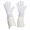 Forest Beekeeping Gloves, Premium Goatskin Leather Beekeeper's Glove with white
