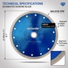GoYonder 7 Inch Super Thin Diamond Saw Blade for Cutting