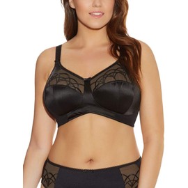 Elomi Women's Cate Soft Cup Bra, black, 36F