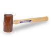 VAUGHAN Rawhide Mallet, Non Marring, Hardwood Handle, 12 oz, RM200,