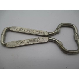 Coca-Cola 1960s Wire Bottle Opener Embossed Logo Have a Coke Vintage Steel