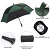 G4Free Extra Large Golf Umbrella 68 inch Square Vented Windproof