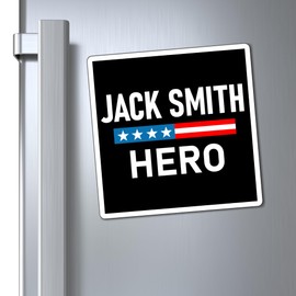 Jack Smith American Hero Magnet Funny Anti Trump Car Magnet Bumper Sticker