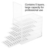 5 Layers Eyelash Extension Storage Box False Eyelash Display Makeup