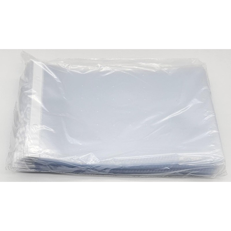 100 x A5 Document Wallets Landscape Format Polypropylene Thickness 80