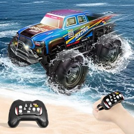 Charmofun Amphibious Remote Controlled Car (Blue)