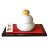 Kagami Mochi Ornament, Arita Ware, Ceramic, New Year, Can Be