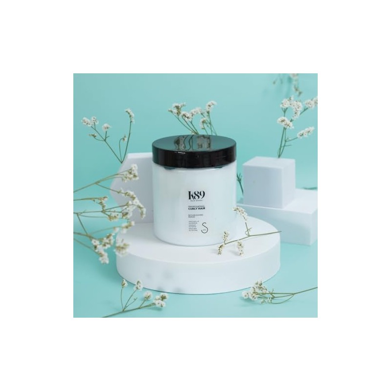K89 HAIR EXPERT- Mascarilla Nutritiva para Rizos 500ml. Apta para