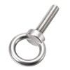 sourcingmap Lifting Eye Bolt M12 x 50mm Male Thread 304