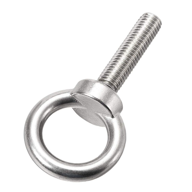 sourcingmap Lifting Eye Bolt M12 x 50mm Male Thread 304