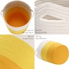 Sea Team Large Size Cotton Rope Woven Storage Basket with