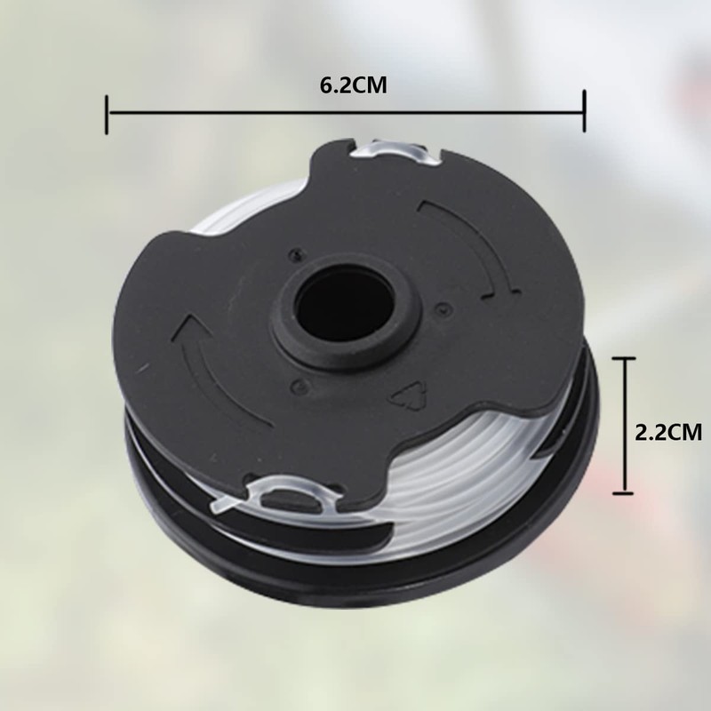 Konuooer Grass trimmer thread spool, replacement thread spool for major
