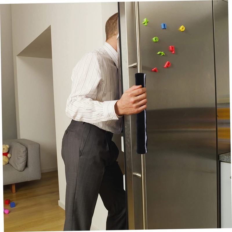jojofuny 2pcs Refrigerator Handle Non- Kitchen Appliance Protector for Oven