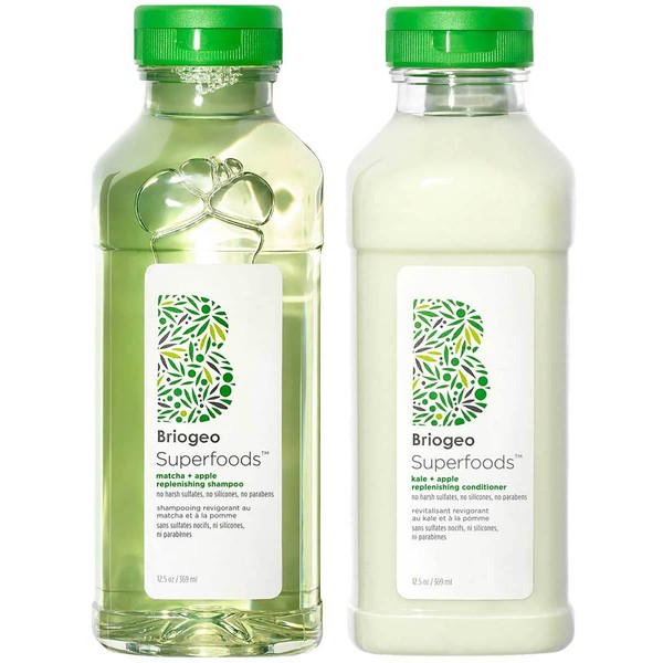 Briogeo Briogeo Superfoods™ Apple, Matcha + Kale Replenishing Shampoo + Conditioner Duo,