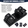 HISports Electric Window Regulator Switch Compatible with VW MK5 MK6