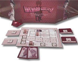 Megacorpin Games Awkward Guests 2: The Berwick Cases - Mystery Deduction Board Game | Murder Investigation, Crime Solving, Replayable Strategy Game for Adults & Teens Game in English