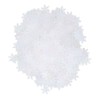1000Pcs Snowflake Confetti 0.9in Vibrant Color Reusable Plastic Multi Purpose
