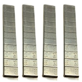 CIWS Iron Steel Balance Weights, 0.2 oz (5 g) increments, Iron, Strong Tape, For Cars, Motorcycles, Wheels, RC Control, Muscle Training (8.5 oz (240 g)