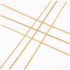 Angoily 6Pcs Bamboo Strips for Crafting Wide and Long for