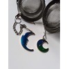 Tea Infusers for Loose Leaves with Blue Moon Charms Set