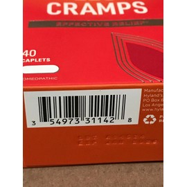 Lot Of 3 Hylands Leg Cramps Homeopathic - 40ct caplets Exp:01/2026
