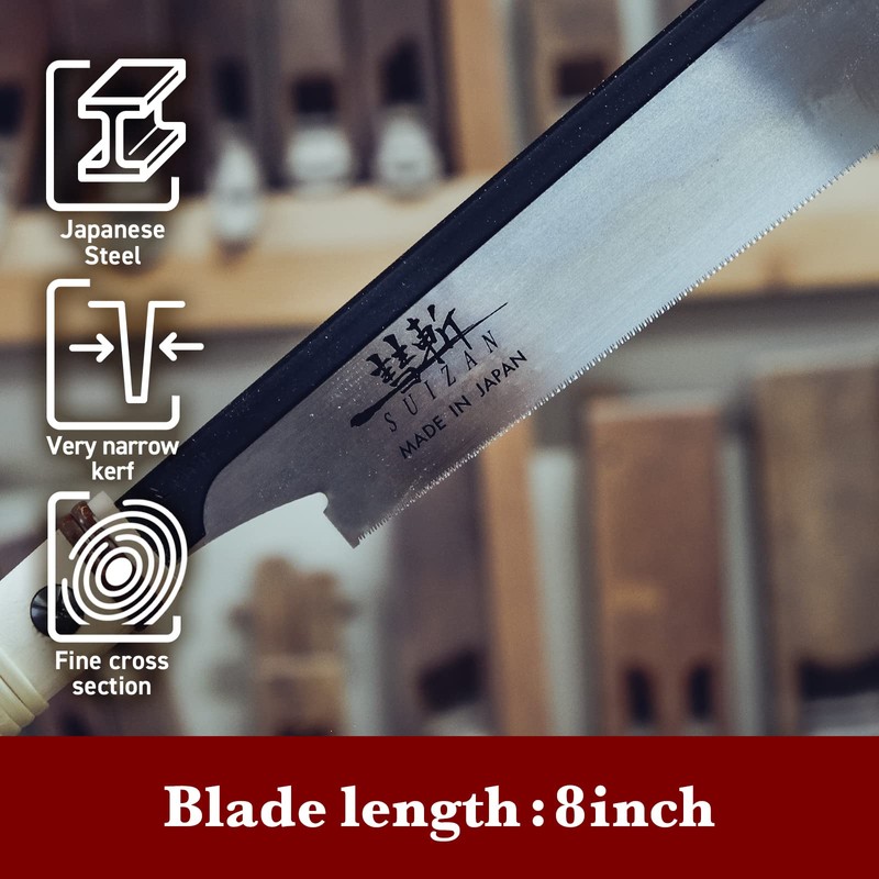 SUIZAN Replacement Blade For Japanese Pull Saw Hand Saw 8
