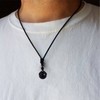 Healing Crystals Necklace for Men Tigers Eye Crystal Necklace Obsidian