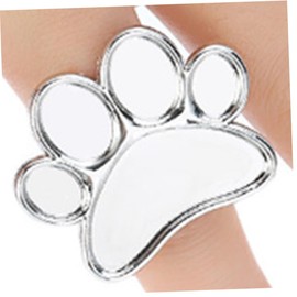 WOONEKY Professional Nail Art Ring Alloy Palette Easy to Clean for Diy Manicure