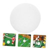 SUPVOX Foosball Balls Replacement Fuzzy White Soccer Balls for Table