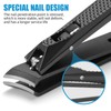 Cut it Stainless Steel Nail Clippers, Portable Slant Curved Blade