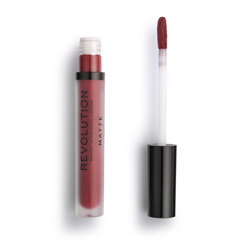 Makeup Revolution Vampire 147 Matte Lip, Maroon, 3 ml