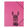 Pagna Zebra 21658-34 Elasticated Folder Cardboard 3 Flaps DIN A4