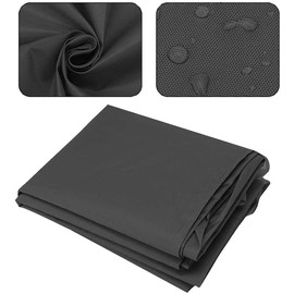 ikasus Outdoor Awning Protective Cover, Patio Awning Protective Cover, Retractable Roller Blind Cover, 300D Oxford Cloth Dust Waterproof Awning Protective Cover Rain Canopy Cover Black 250cm