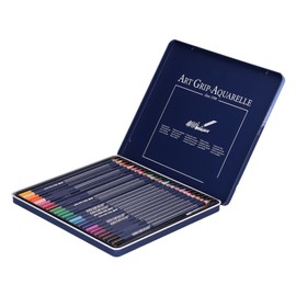 Water Solubility Watercolor Pencils Children Painting Water Color Wooden Pencil SetWater Soluble 24 Color