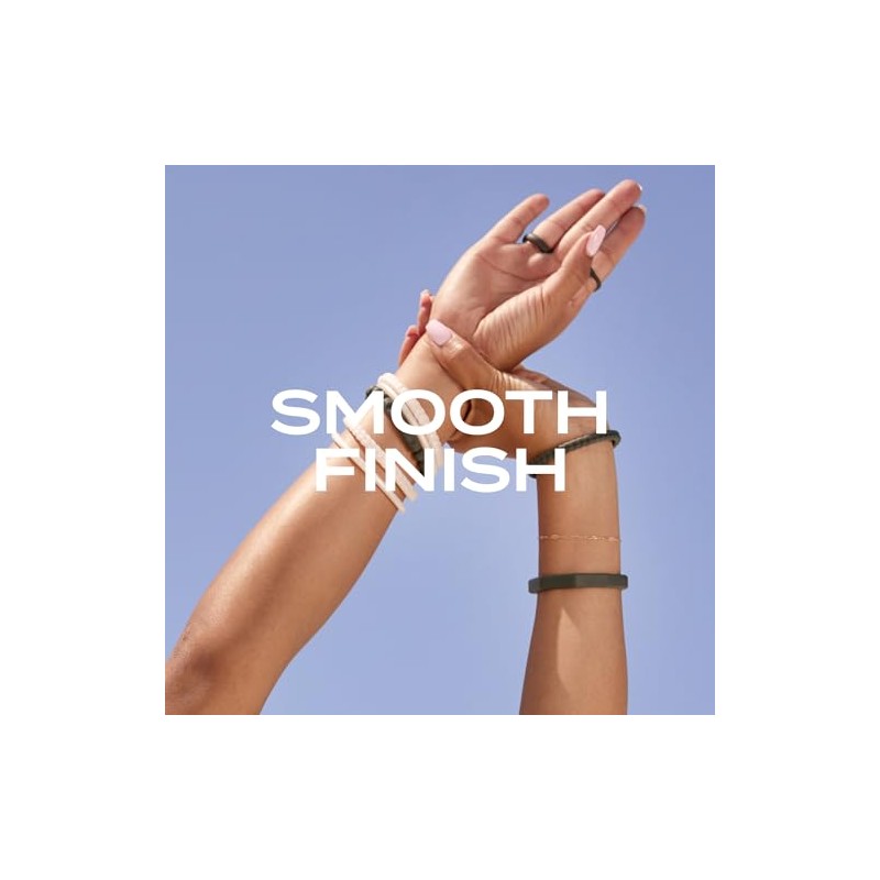 QALO Men & Women's Glow Tranquil Silicone Bracelet, Ultra Comfortable