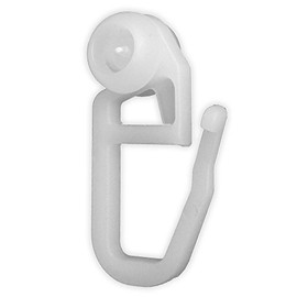 Gardinenallée 100 x universal curtain rolls, curtain rolls, 8 mm curtain gliders, suitable for curtain and curtain rails