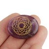Chakra Stone 7Pcs/Set Engraved Spiritual Healing Meditation Palm Stones Reiki