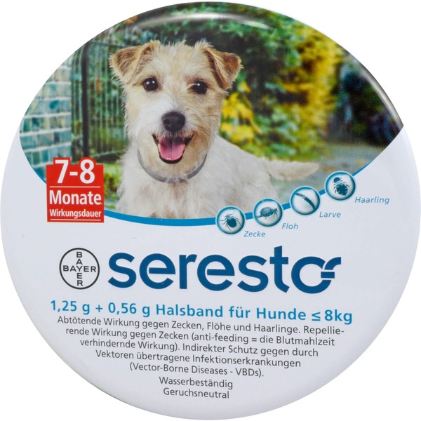 seresto Halsband für kleine Hunde ≤ 8 kg, 1 pcs. Collar