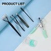 Zowor Eyelash Curler with Comb and Brush Fit All Eye