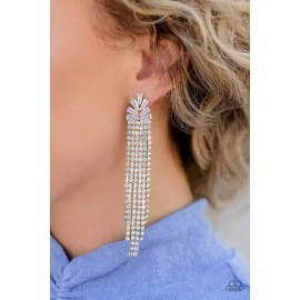 Paparazzi Jewelry Accessories - Overnight Sensation - Multi Oil Spill Earrings