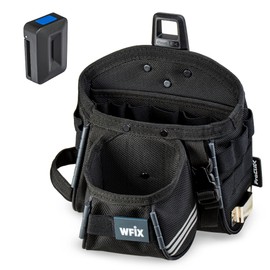 Bosch Sortimo ProClick Tool-Pouch L 39 Incl. ProClick Holder, Professional Belt Tool Bag Made of Heavy Duty Synthetic Fabric with Hammer Holder, Large Tool Bag, Men's, Construction Site