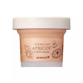Skinfood 스킨푸드실리콘브러쉬선착순 살구 푸드마스크 120g_뽀송진정팩살구팩 Skinfood Silicon Brush First-Come Apricot Food Mask 120g - Refreshing Soothing Apricot Pack [Apricot Food Mask (+ Brush)]
