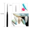 luoshaPUCY Nail Design Brushes, [3 Pieces] Nail Art Liner Brush