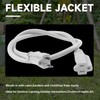 FNXPOW 25 Ft Outdoor Extension Cord - 12/3 SJTW Heavy