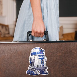 SW R2D2 Droid Sticker Decal Notebook Car Laptop 4.25"x5.5" (Color)