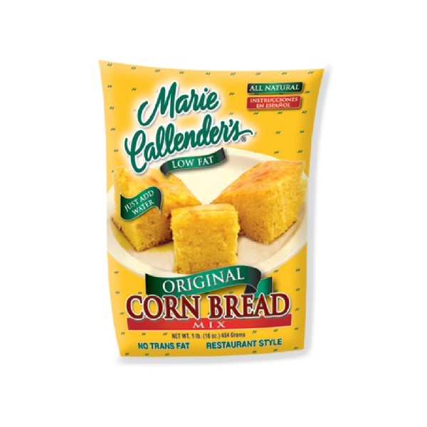 Marie Callender's Original Cornbread Pouch, 16-Ounce Pouches (Pack of 12)