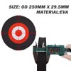 Arrow Targets EVA Foam Round Target for Archery Shooting, Black,